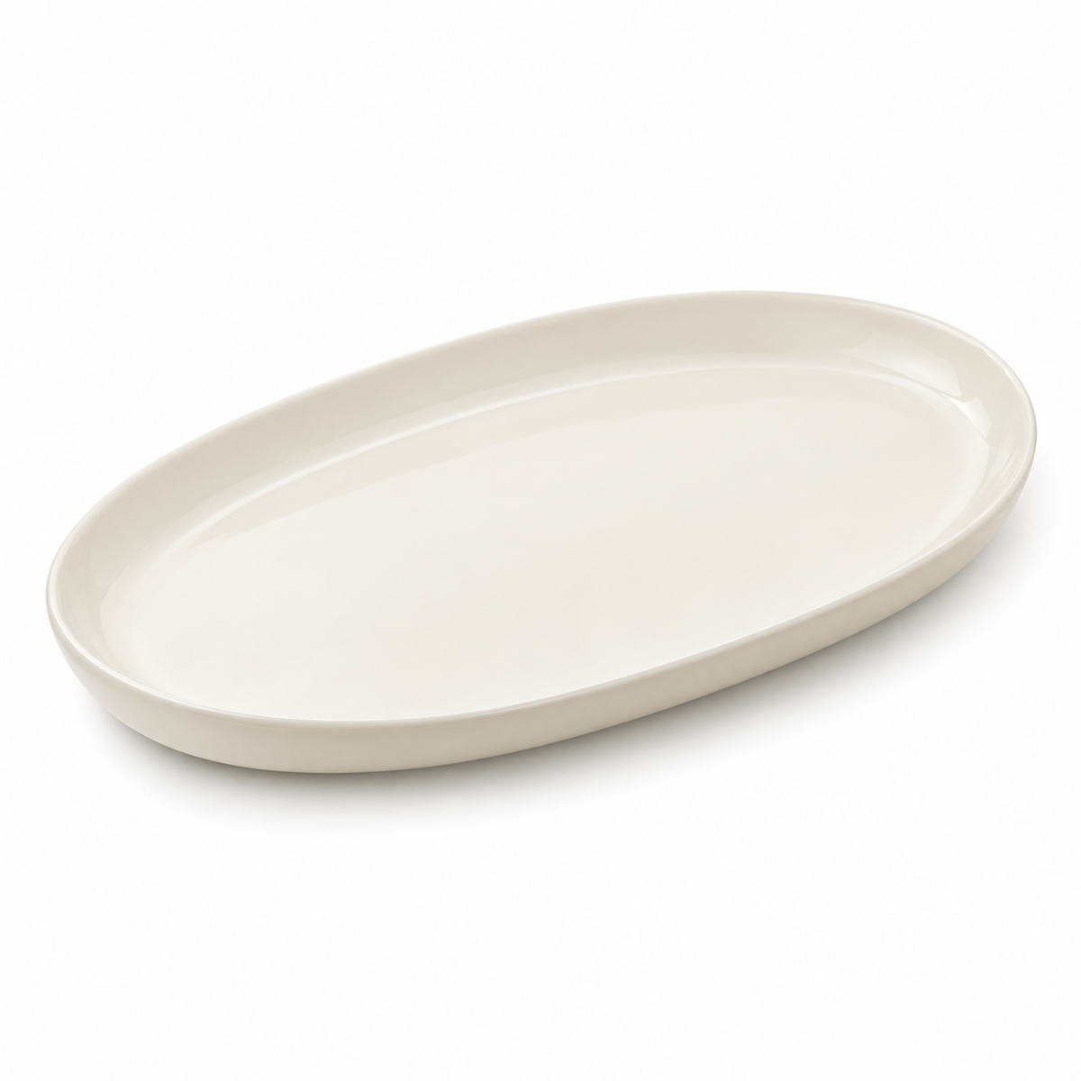 Arc Oval Ceramic Serving Platter