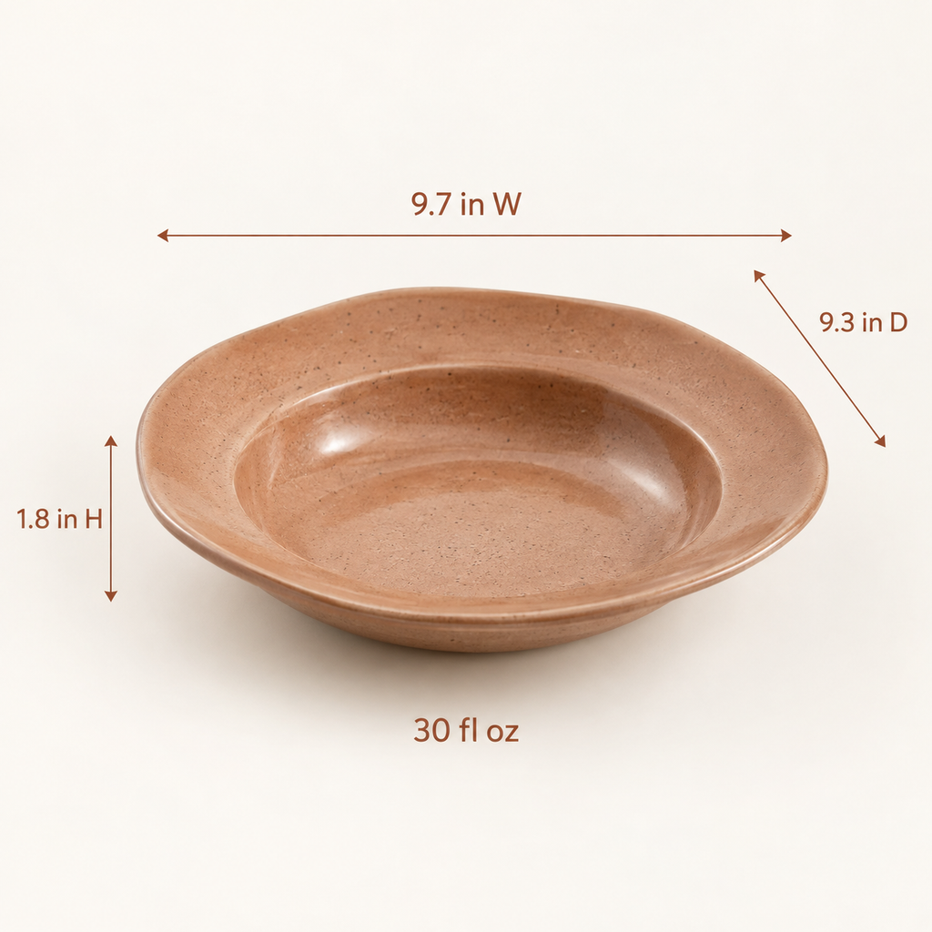 Low Tide Ceramic Pasta Plate