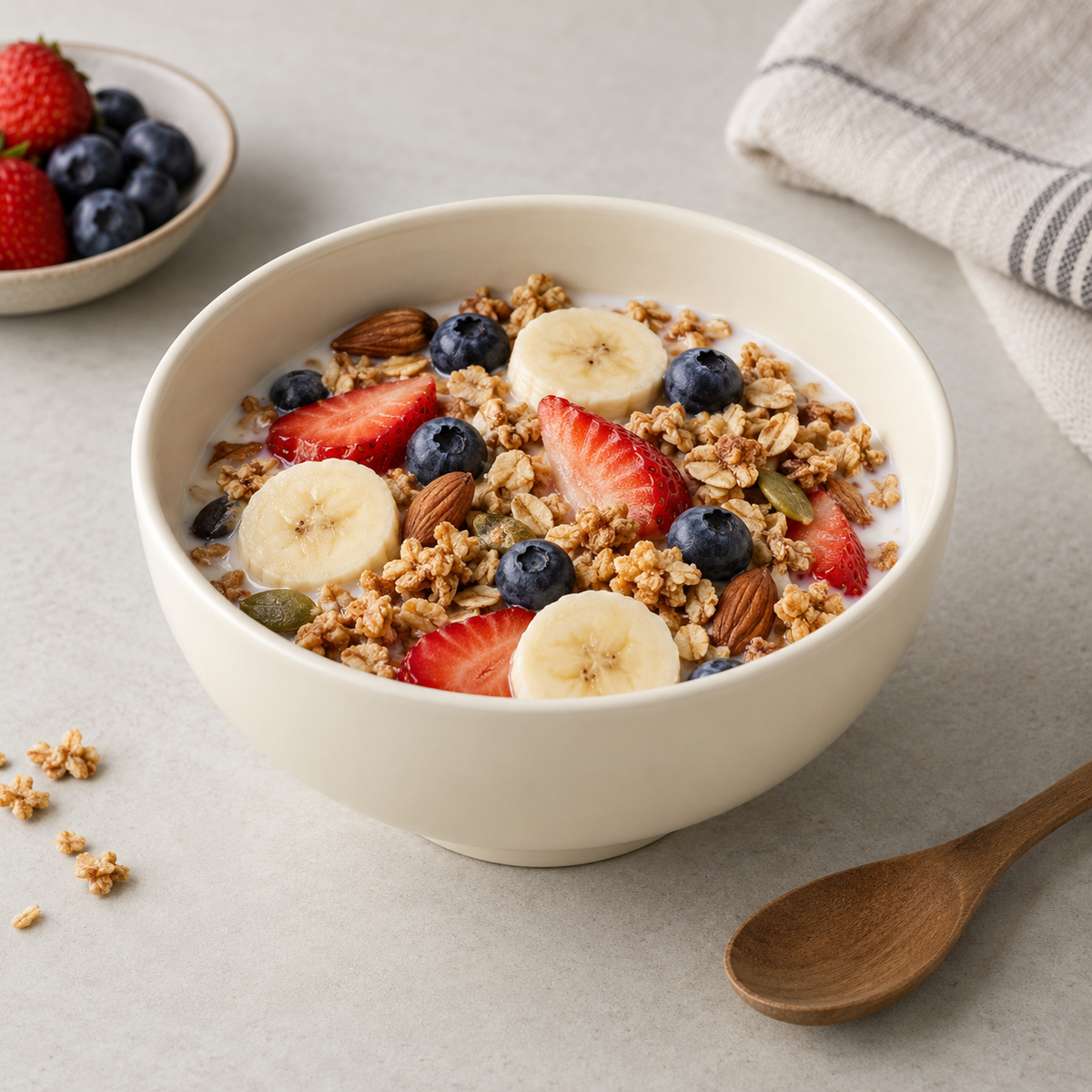 Comfort Curve Ceramic Cereal Bowl