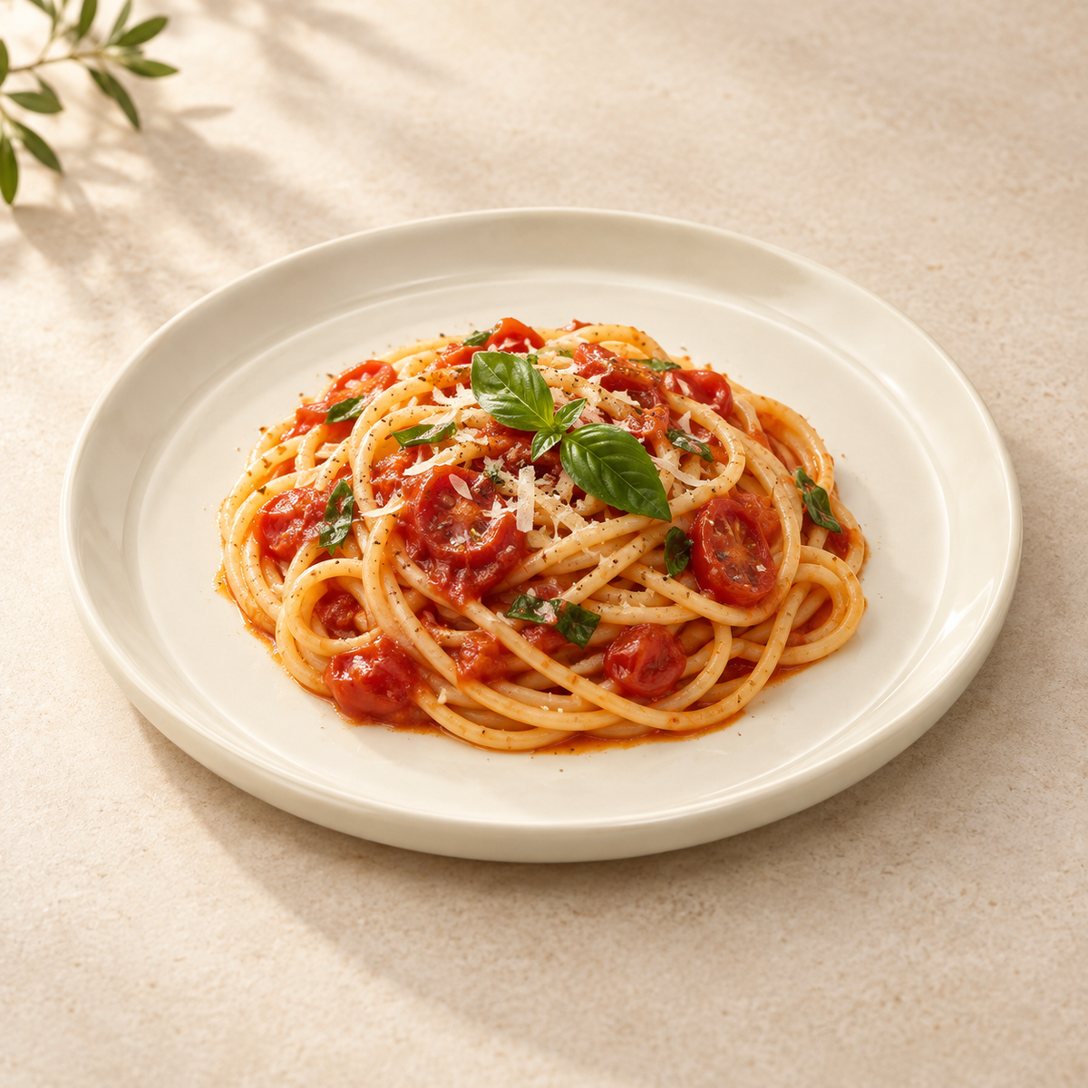 Daily Rim Ceramic Dinner Plate