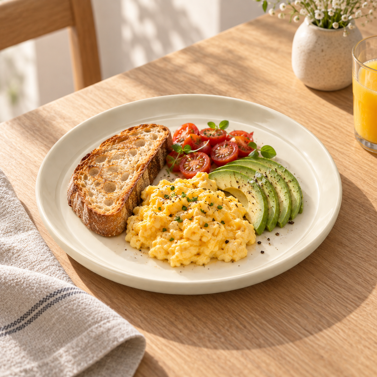 Daily Rim Ceramic Dinner Plate