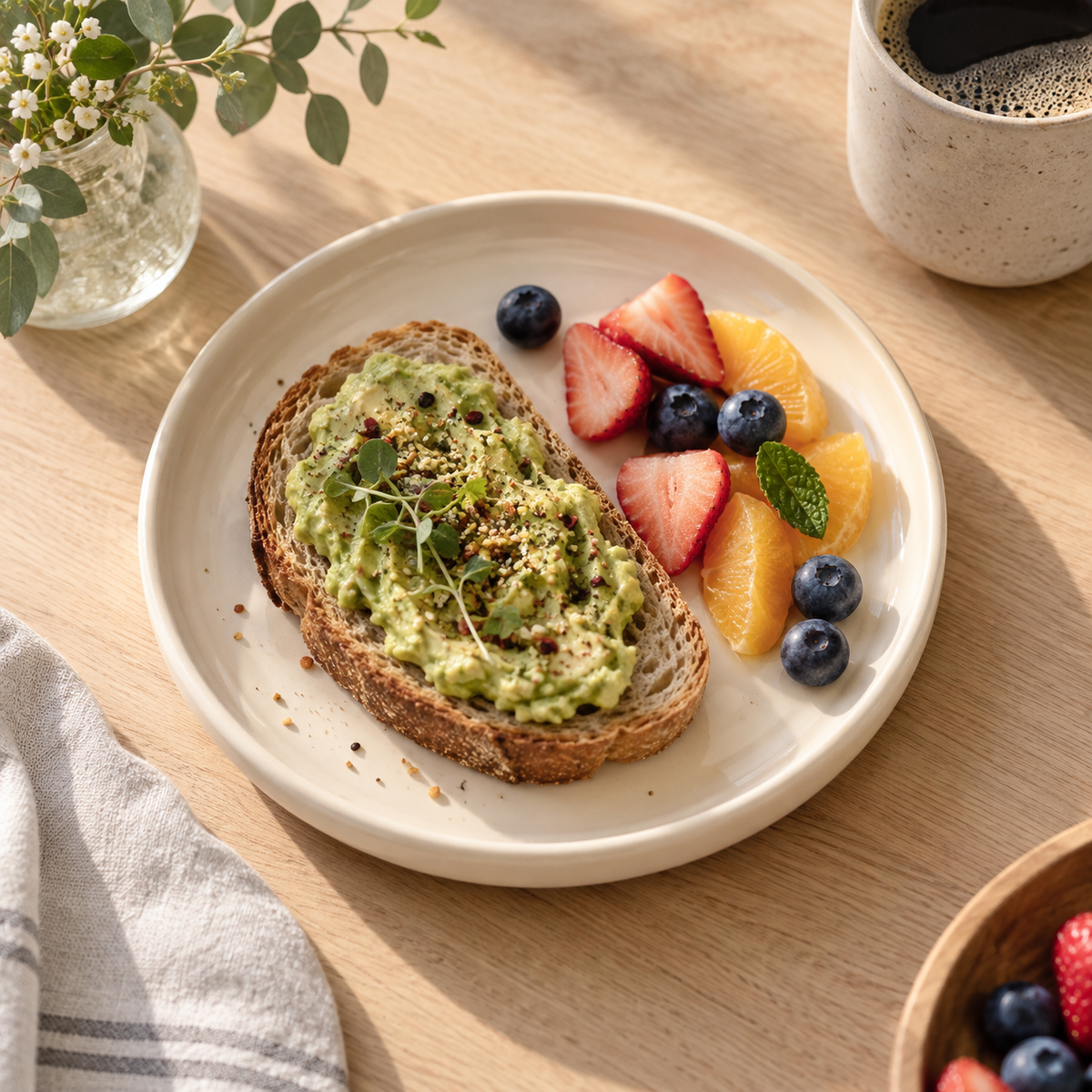 Morning Edge Ceramic Side Plate