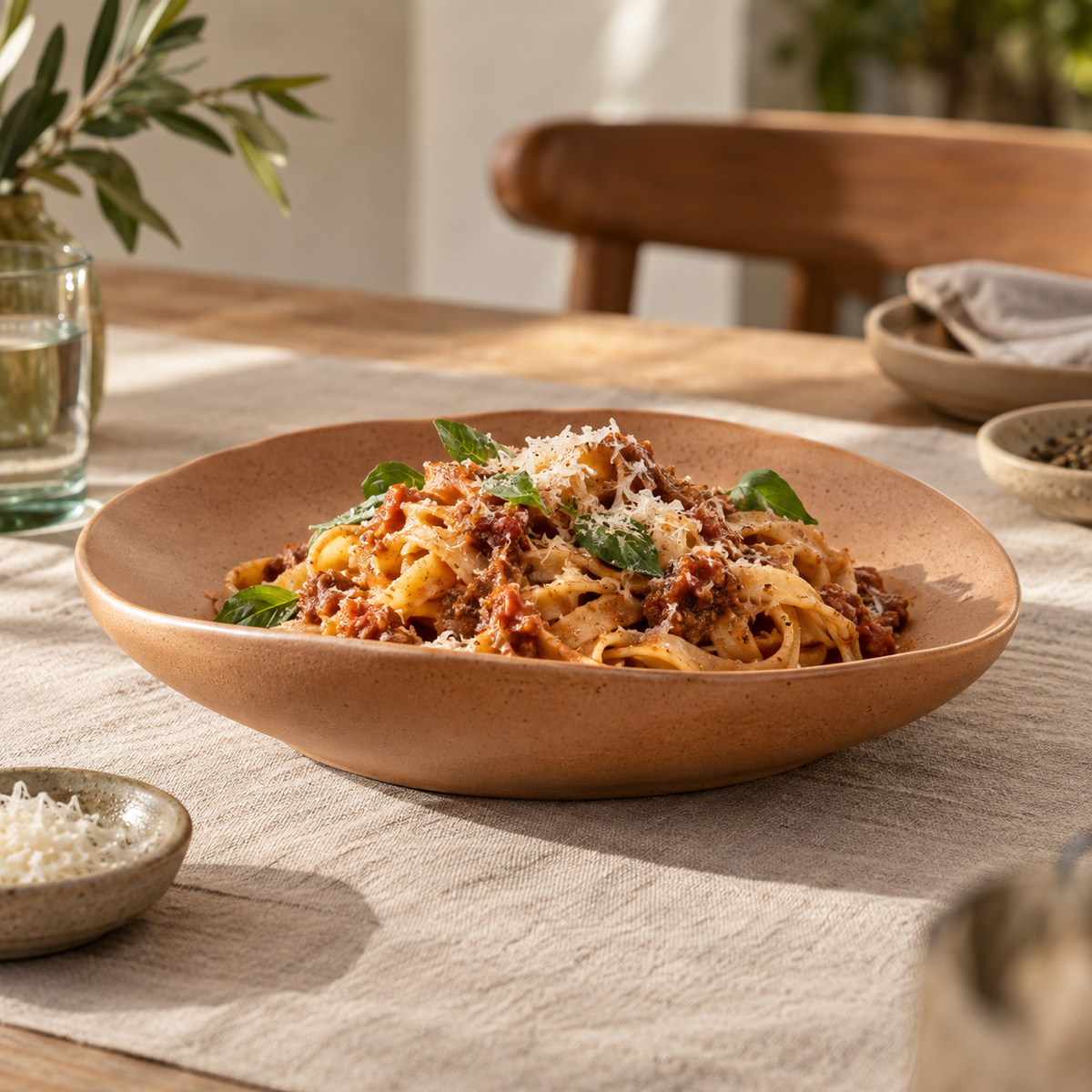 Low Tide Ceramic Pasta Plate