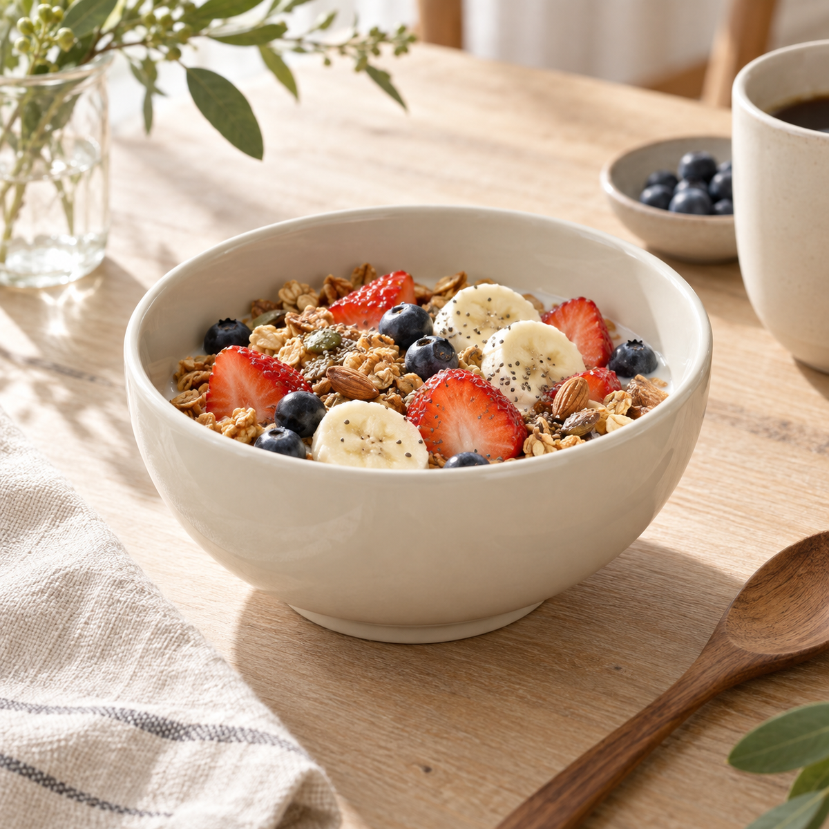 Comfort Curve Ceramic Cereal Bowl