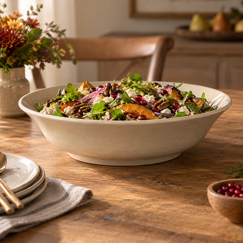 Gather Wide Ceramic Serving Bowl