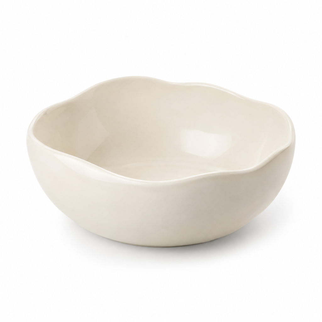 Cloud Form Ceramic Soup Bowl