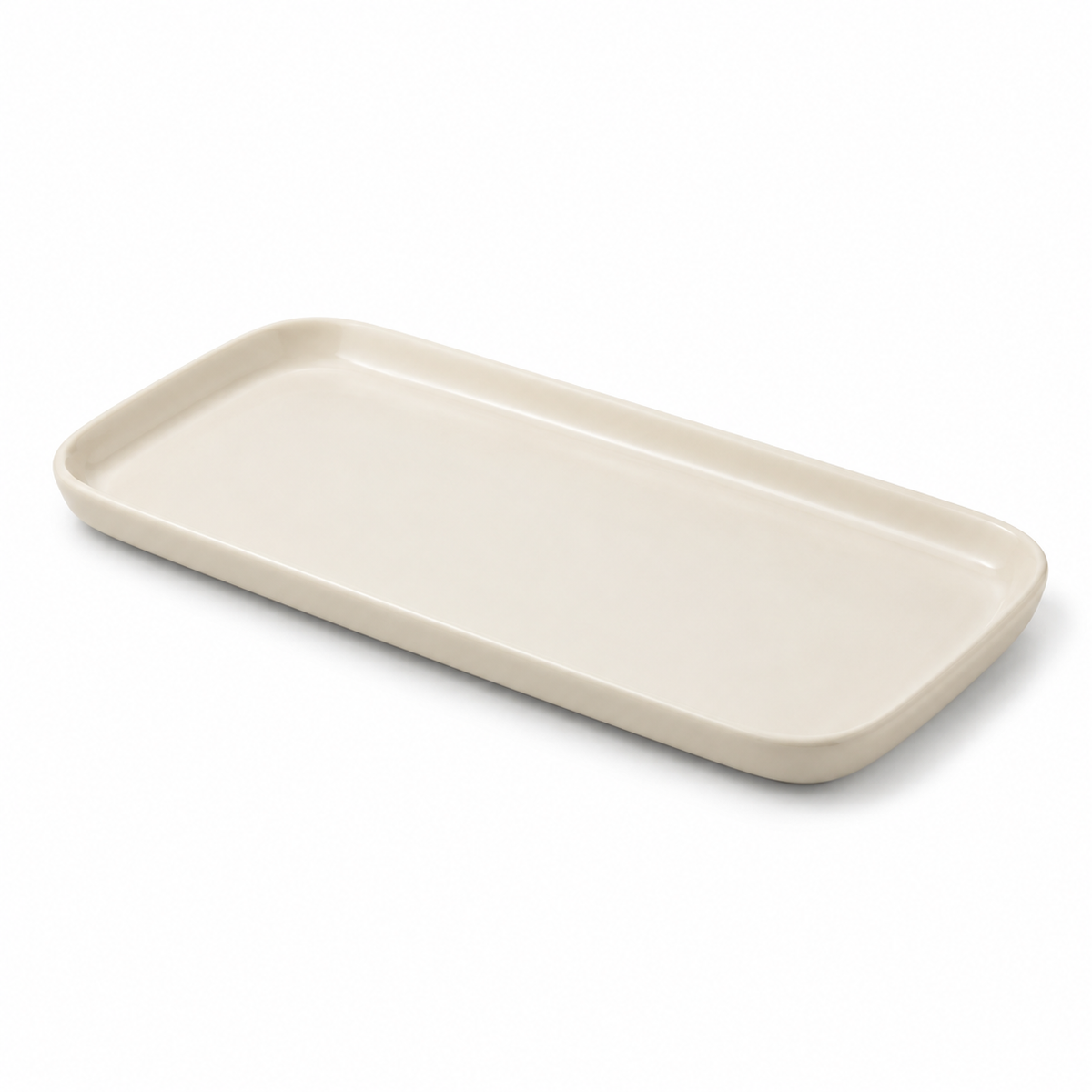 Line Ceramic Dessert Platter