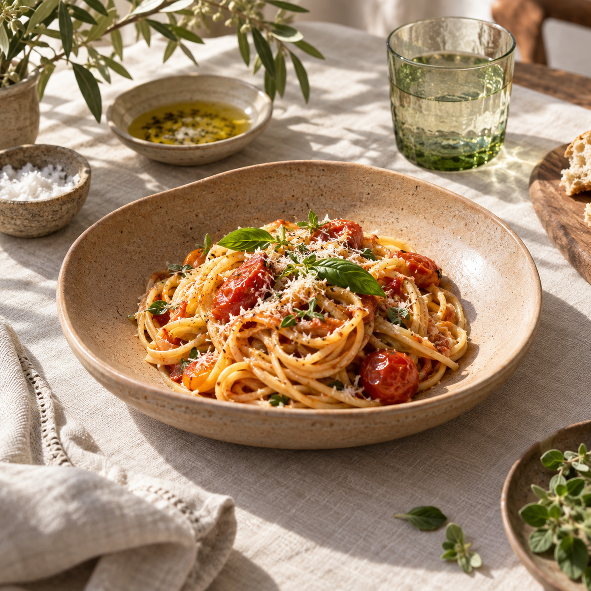 Low Tide Ceramic Pasta Plate